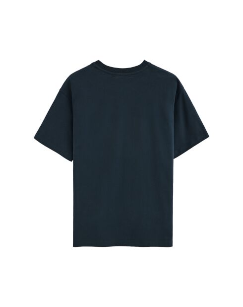 T-Shirt à manches courtes en coton Sébastien navy
