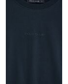 T-Shirt à manches courtes en coton Sébastien navy