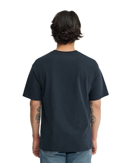 T-Shirt à manches courtes en coton Sébastien navy