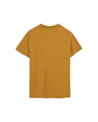 T-Shirt à manches courtes en coton Loïc mustard