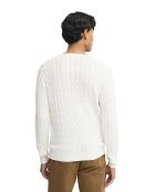 Felpa Dean in cotone ecru