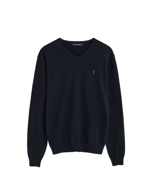 Felpa Alan in cotone blu scuro
