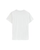 T-Shirt à manches courtes en coton Maxime white