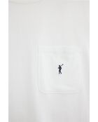 T-Shirt à manches courtes en coton Maxime white