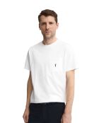 T-Shirt à manches courtes en coton Maxime white