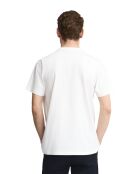 T-Shirt à manches courtes en coton Maxime white
