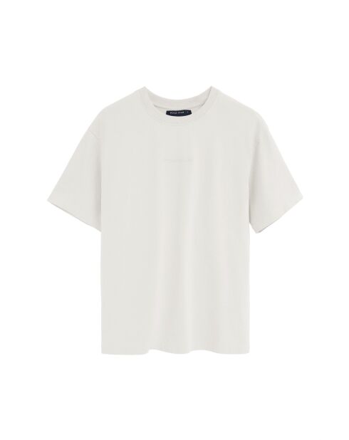T-Shirt à manches courtes en coton Samuel white