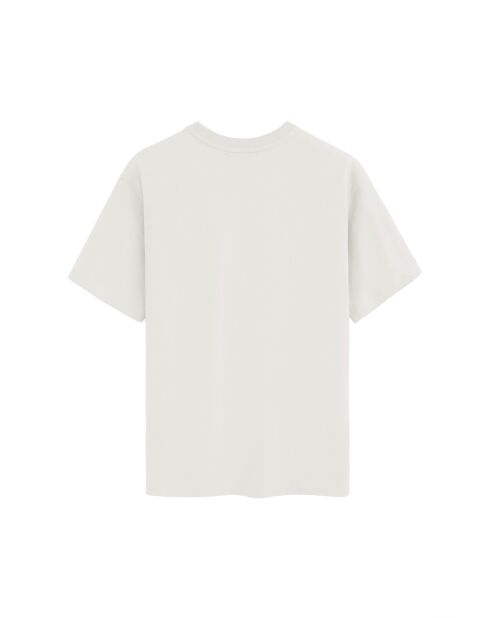 T-Shirt à manches courtes en coton Samuel white