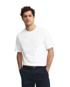 T-Shirt à manches courtes en coton Samuel white