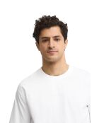 T-Shirt à manches courtes en coton Samuel white