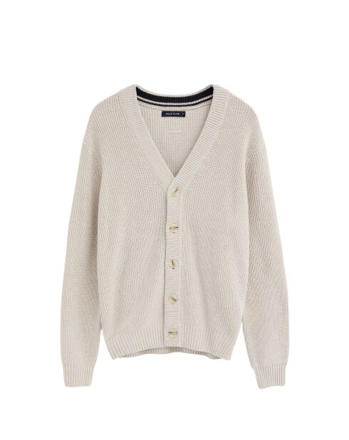Felpa Neil in cotone crema