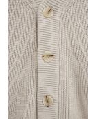 Felpa Neil in cotone crema