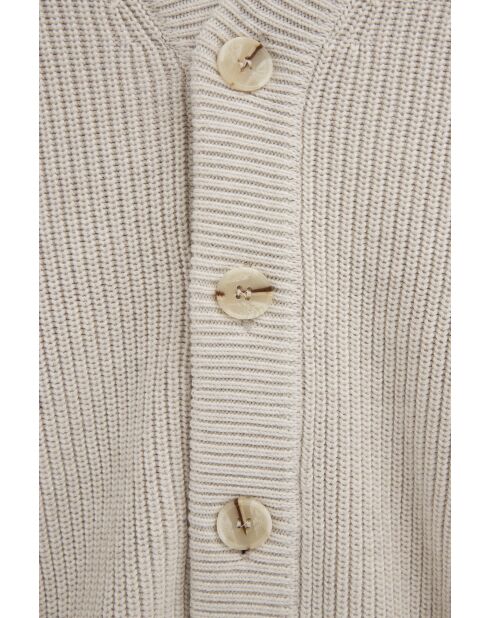 Felpa Neil in cotone crema