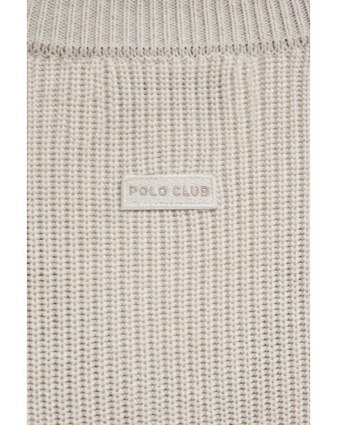 Felpa Neil in cotone crema
