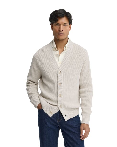 Felpa Neil in cotone crema