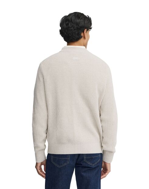 Felpa Neil in cotone crema