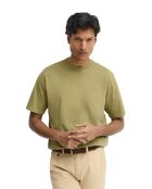 T-Shirt à manches courtes en coton Morgan leaf green