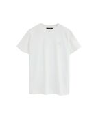 T-Shirt à manches courtes en coton Paul white