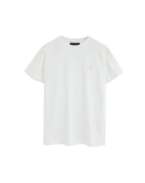 T-Shirt à manches courtes en coton Paul white
