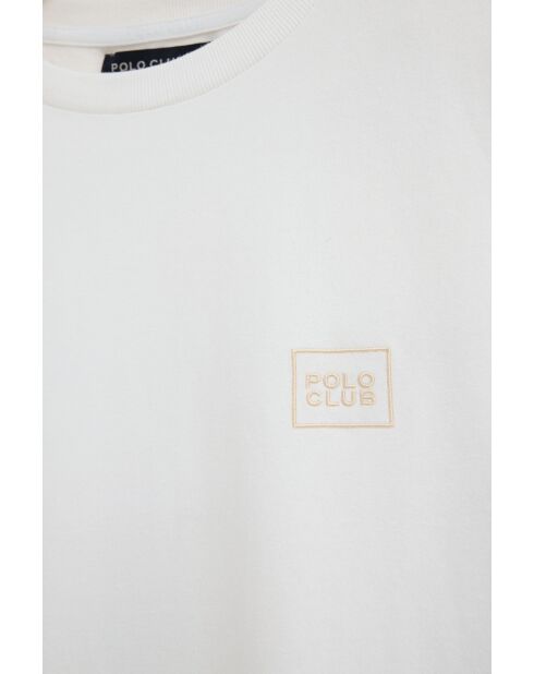 T-Shirt à manches courtes en coton Paul white