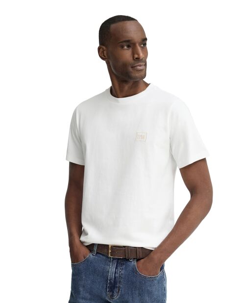T-Shirt à manches courtes en coton Paul white