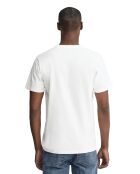 T-Shirt à manches courtes en coton Paul white