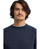 Felpa Blaise in cotone blu
