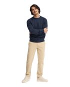 Felpa Blaise in cotone blu