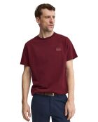 T-Shirt à manches courtes en coton stone garnet