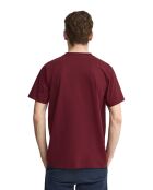 T-Shirt à manches courtes en coton stone garnet
