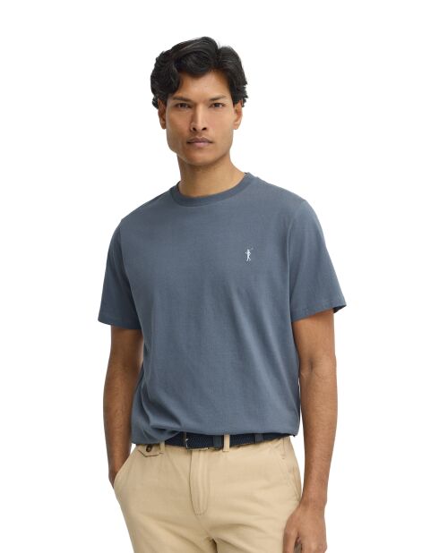 T-Shirt à manches courtes en coton Jules denim blue