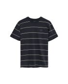 T-Shirt à manches courtes en coton Sylvain navy-light yellow