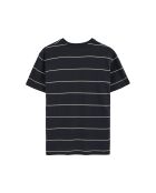 T-Shirt à manches courtes en coton Sylvain navy-light yellow