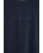 T-Shirt à manches courtes en coton Richard navy