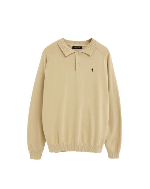 Felpa Finn beige in cotone
