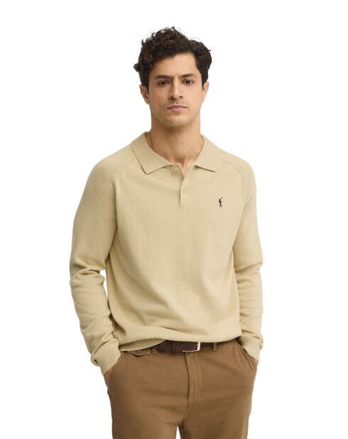 Felpa Finn beige in cotone