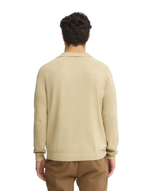 Felpa Finn beige in cotone