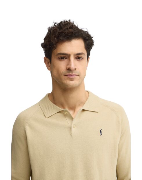 Felpa Finn beige in cotone