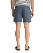 Pantaloncini da bagno blu denim Pietro