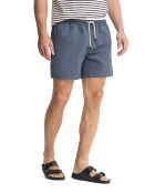 Pantaloncini da bagno blu denim Pietro