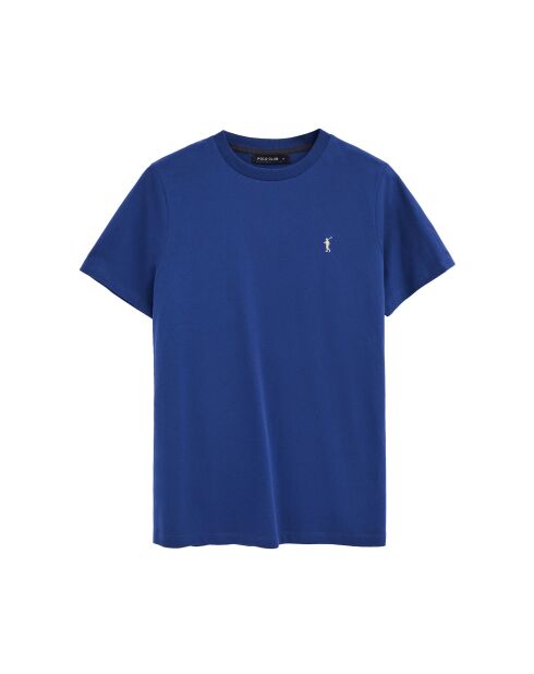 T-Shirt à manches courtes en coton Lionel royal blue