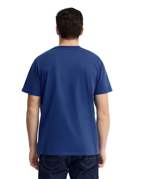 T-Shirt à manches courtes en coton Lionel royal blue