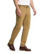 Chinobroek van camelkleurig katoen William