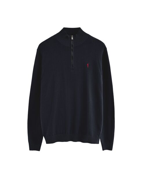 Felpa Anthony in cotone blu scuro