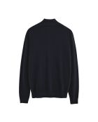 Felpa Anthony in cotone blu scuro