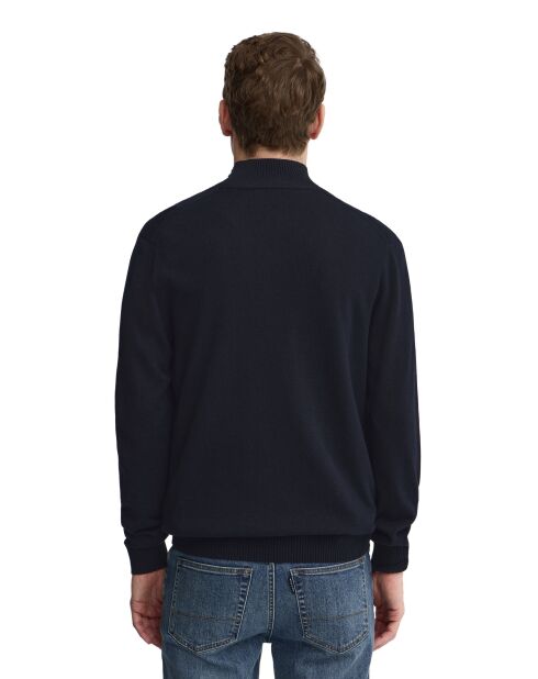 Felpa Anthony in cotone blu scuro