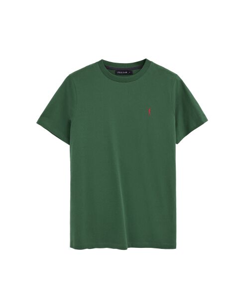 T-Shirt à manches courtes en coton Laurent bottle green