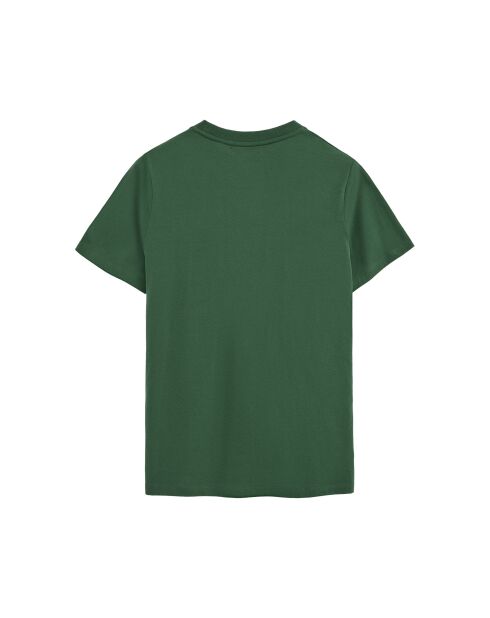 T-Shirt à manches courtes en coton Laurent bottle green