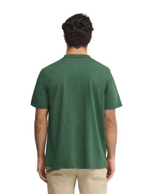 T-Shirt à manches courtes en coton Laurent bottle green
