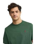 T-Shirt à manches courtes en coton Laurent bottle green